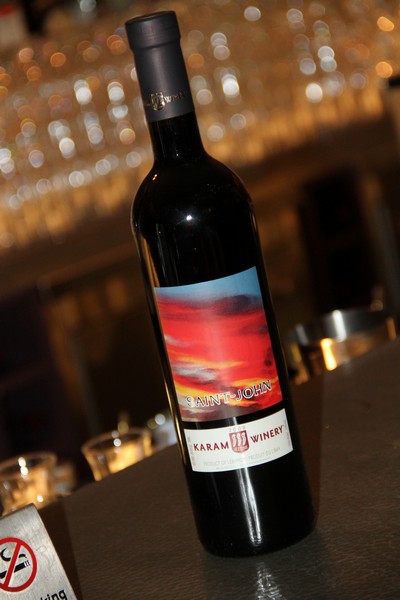 Karam Wine Dinner at Eau De Vie